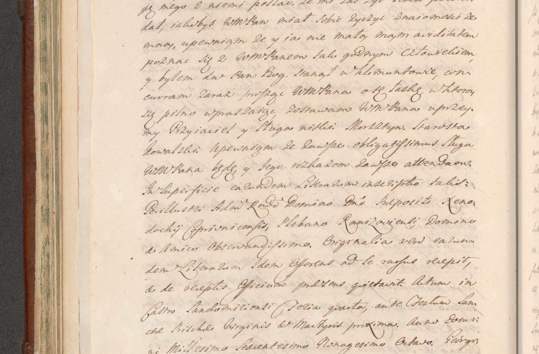 Zdjęcie nr 435 dla obiektu archiwalnego: Acta actorum episcopalium R. D. Casimiri a Łubna Łubiński, episcopi Cracoviensis, ducis Severiae ab anno 1714 ad annum 1719 conscripta. Volumen II
