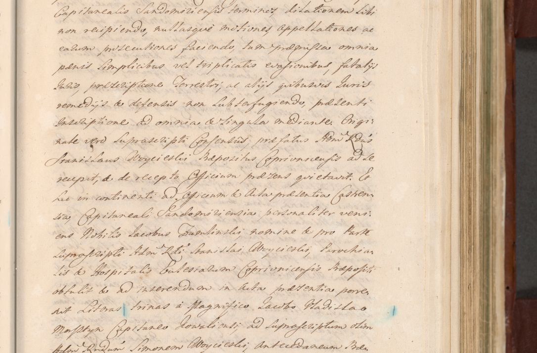 Zdjęcie nr 432 dla obiektu archiwalnego: Acta actorum episcopalium R. D. Casimiri a Łubna Łubiński, episcopi Cracoviensis, ducis Severiae ab anno 1714 ad annum 1719 conscripta. Volumen II