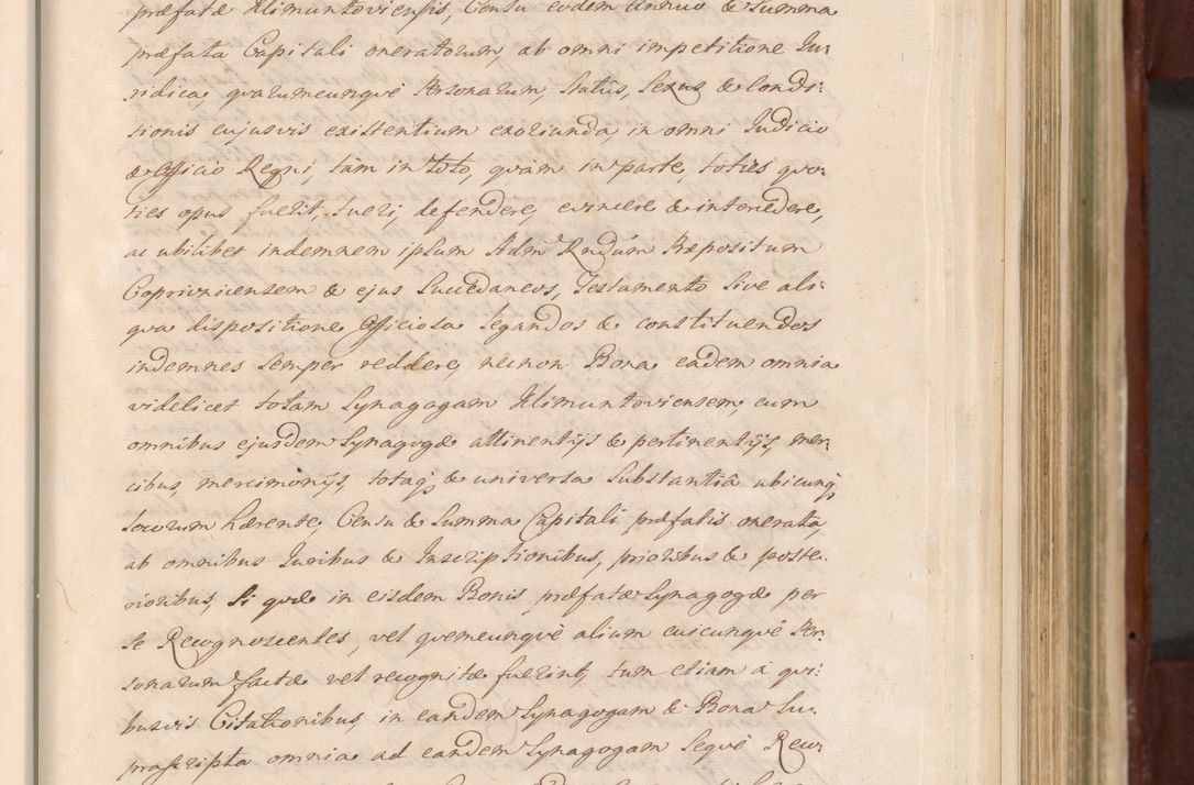 Zdjęcie nr 428 dla obiektu archiwalnego: Acta actorum episcopalium R. D. Casimiri a Łubna Łubiński, episcopi Cracoviensis, ducis Severiae ab anno 1714 ad annum 1719 conscripta. Volumen II