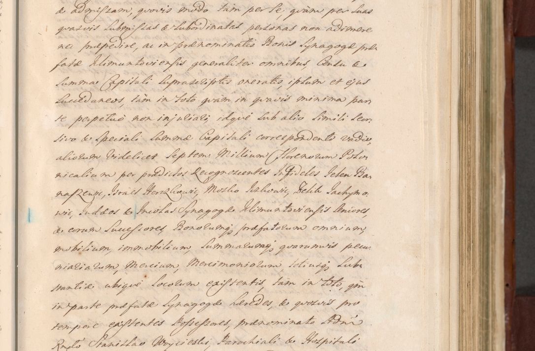 Zdjęcie nr 430 dla obiektu archiwalnego: Acta actorum episcopalium R. D. Casimiri a Łubna Łubiński, episcopi Cracoviensis, ducis Severiae ab anno 1714 ad annum 1719 conscripta. Volumen II