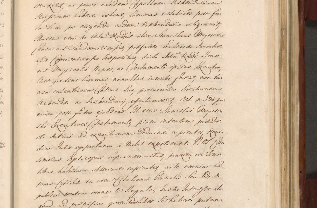 Zdjęcie nr 416 dla obiektu archiwalnego: Acta actorum episcopalium R. D. Casimiri a Łubna Łubiński, episcopi Cracoviensis, ducis Severiae ab anno 1714 ad annum 1719 conscripta. Volumen II