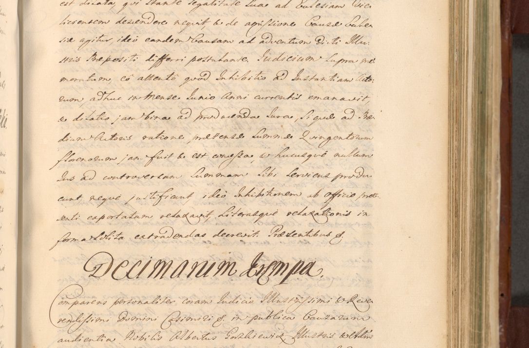 Zdjęcie nr 798 dla obiektu archiwalnego: Acta actorum episcopalium R. D. Casimiri a Łubna Łubiński, episcopi Cracoviensis, ducis Severiae ab anno 1714 ad annum 1719 conscripta. Volumen II