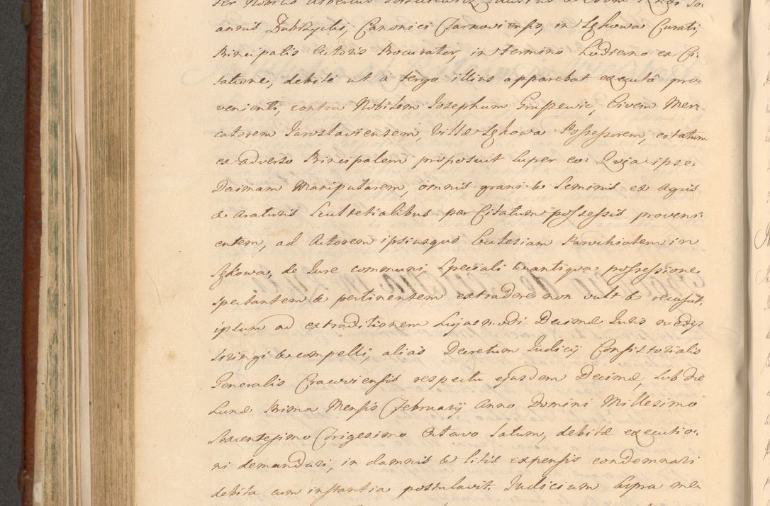 Zdjęcie nr 793 dla obiektu archiwalnego: Acta actorum episcopalium R. D. Casimiri a Łubna Łubiński, episcopi Cracoviensis, ducis Severiae ab anno 1714 ad annum 1719 conscripta. Volumen II