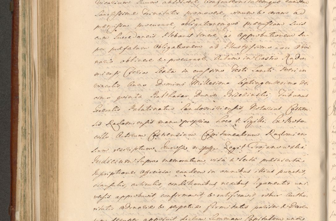 Zdjęcie nr 789 dla obiektu archiwalnego: Acta actorum episcopalium R. D. Casimiri a Łubna Łubiński, episcopi Cracoviensis, ducis Severiae ab anno 1714 ad annum 1719 conscripta. Volumen II