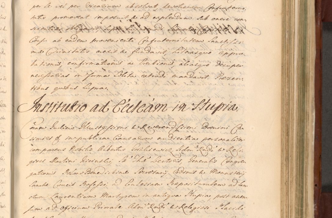 Zdjęcie nr 790 dla obiektu archiwalnego: Acta actorum episcopalium R. D. Casimiri a Łubna Łubiński, episcopi Cracoviensis, ducis Severiae ab anno 1714 ad annum 1719 conscripta. Volumen II