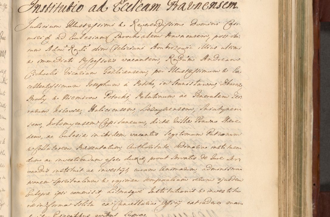 Zdjęcie nr 778 dla obiektu archiwalnego: Acta actorum episcopalium R. D. Casimiri a Łubna Łubiński, episcopi Cracoviensis, ducis Severiae ab anno 1714 ad annum 1719 conscripta. Volumen II