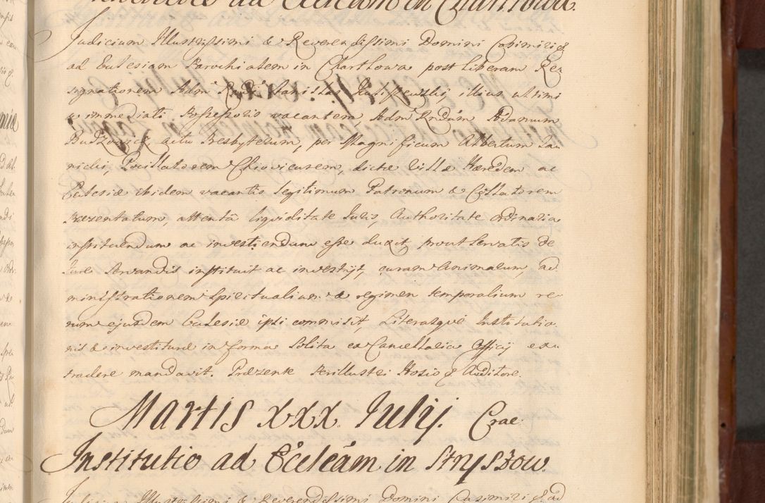 Zdjęcie nr 776 dla obiektu archiwalnego: Acta actorum episcopalium R. D. Casimiri a Łubna Łubiński, episcopi Cracoviensis, ducis Severiae ab anno 1714 ad annum 1719 conscripta. Volumen II