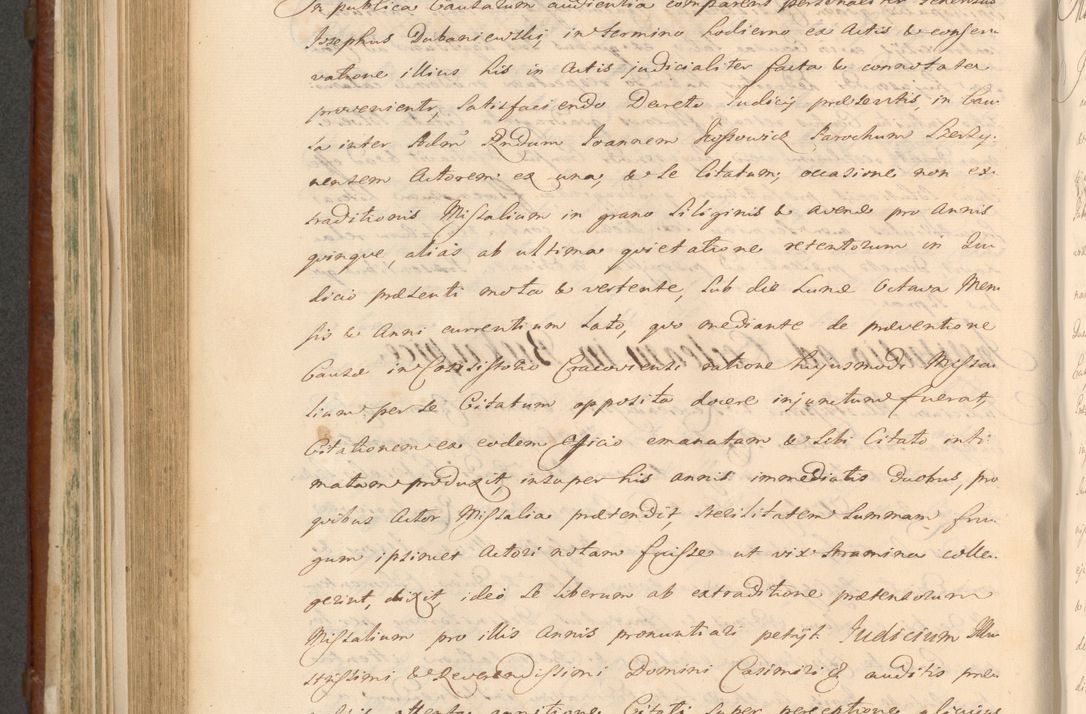 Zdjęcie nr 773 dla obiektu archiwalnego: Acta actorum episcopalium R. D. Casimiri a Łubna Łubiński, episcopi Cracoviensis, ducis Severiae ab anno 1714 ad annum 1719 conscripta. Volumen II