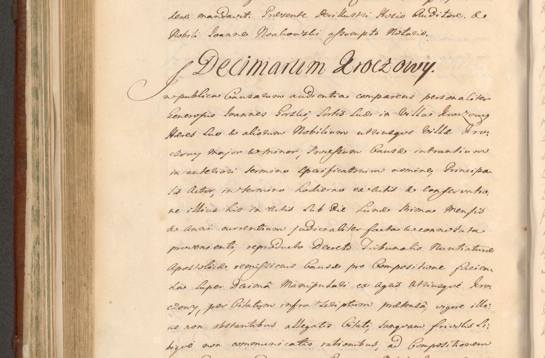 Zdjęcie nr 767 dla obiektu archiwalnego: Acta actorum episcopalium R. D. Casimiri a Łubna Łubiński, episcopi Cracoviensis, ducis Severiae ab anno 1714 ad annum 1719 conscripta. Volumen II