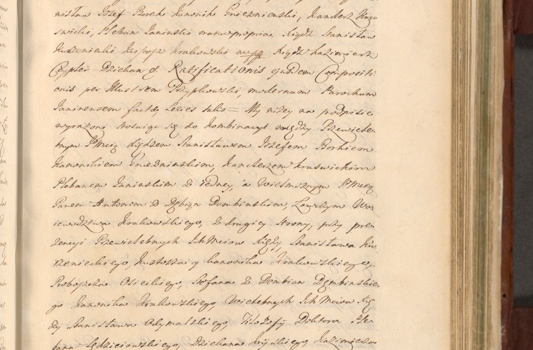 Zdjęcie nr 762 dla obiektu archiwalnego: Acta actorum episcopalium R. D. Casimiri a Łubna Łubiński, episcopi Cracoviensis, ducis Severiae ab anno 1714 ad annum 1719 conscripta. Volumen II
