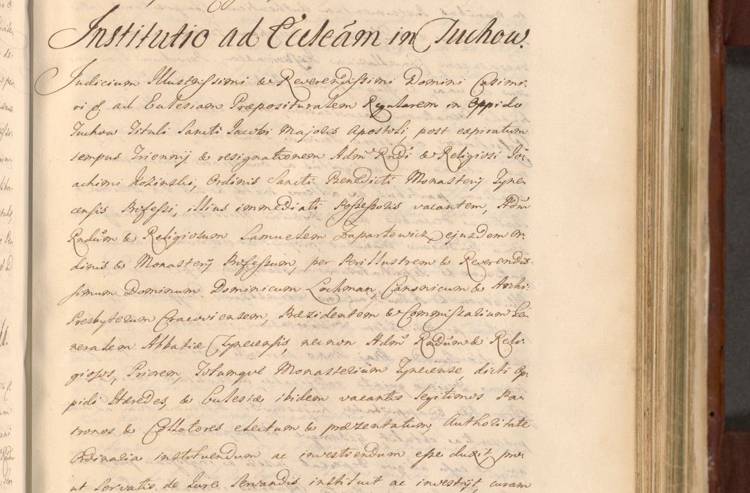 Zdjęcie nr 758 dla obiektu archiwalnego: Acta actorum episcopalium R. D. Casimiri a Łubna Łubiński, episcopi Cracoviensis, ducis Severiae ab anno 1714 ad annum 1719 conscripta. Volumen II