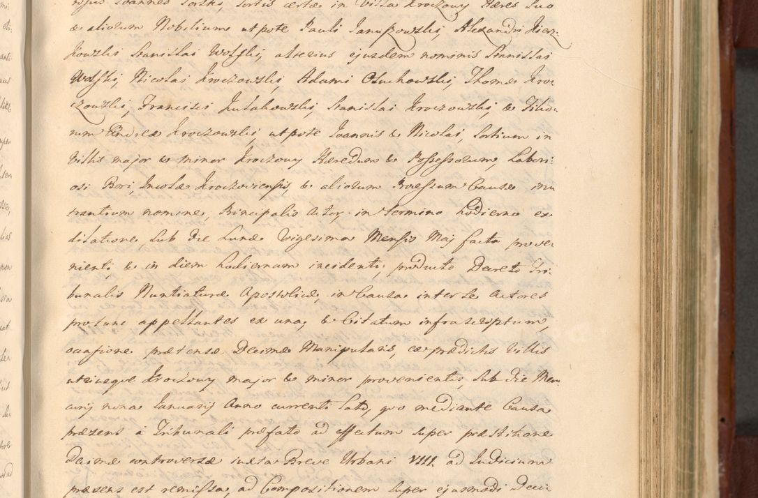 Zdjęcie nr 738 dla obiektu archiwalnego: Acta actorum episcopalium R. D. Casimiri a Łubna Łubiński, episcopi Cracoviensis, ducis Severiae ab anno 1714 ad annum 1719 conscripta. Volumen II