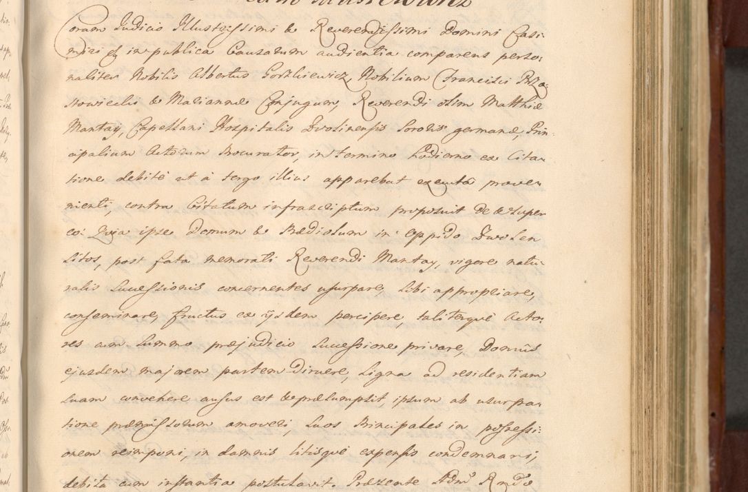 Zdjęcie nr 734 dla obiektu archiwalnego: Acta actorum episcopalium R. D. Casimiri a Łubna Łubiński, episcopi Cracoviensis, ducis Severiae ab anno 1714 ad annum 1719 conscripta. Volumen II