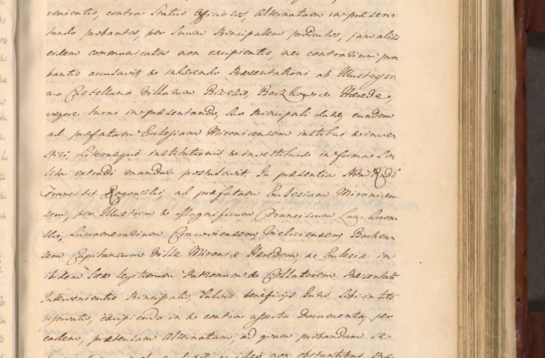 Zdjęcie nr 729 dla obiektu archiwalnego: Acta actorum episcopalium R. D. Casimiri a Łubna Łubiński, episcopi Cracoviensis, ducis Severiae ab anno 1714 ad annum 1719 conscripta. Volumen II