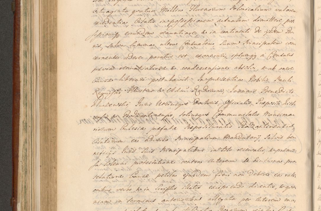 Zdjęcie nr 731 dla obiektu archiwalnego: Acta actorum episcopalium R. D. Casimiri a Łubna Łubiński, episcopi Cracoviensis, ducis Severiae ab anno 1714 ad annum 1719 conscripta. Volumen II