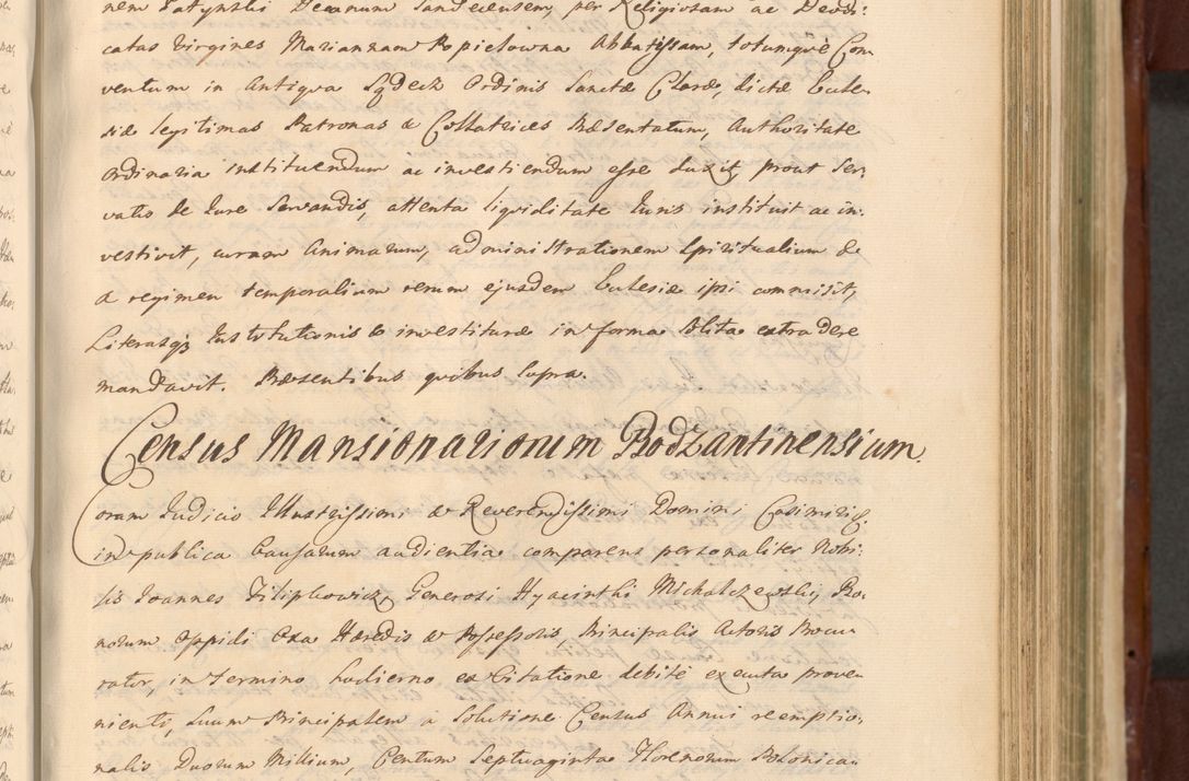 Zdjęcie nr 730 dla obiektu archiwalnego: Acta actorum episcopalium R. D. Casimiri a Łubna Łubiński, episcopi Cracoviensis, ducis Severiae ab anno 1714 ad annum 1719 conscripta. Volumen II