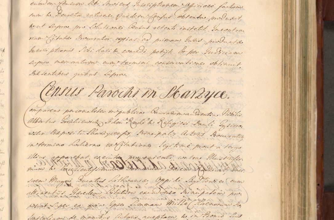 Zdjęcie nr 727 dla obiektu archiwalnego: Acta actorum episcopalium R. D. Casimiri a Łubna Łubiński, episcopi Cracoviensis, ducis Severiae ab anno 1714 ad annum 1719 conscripta. Volumen II