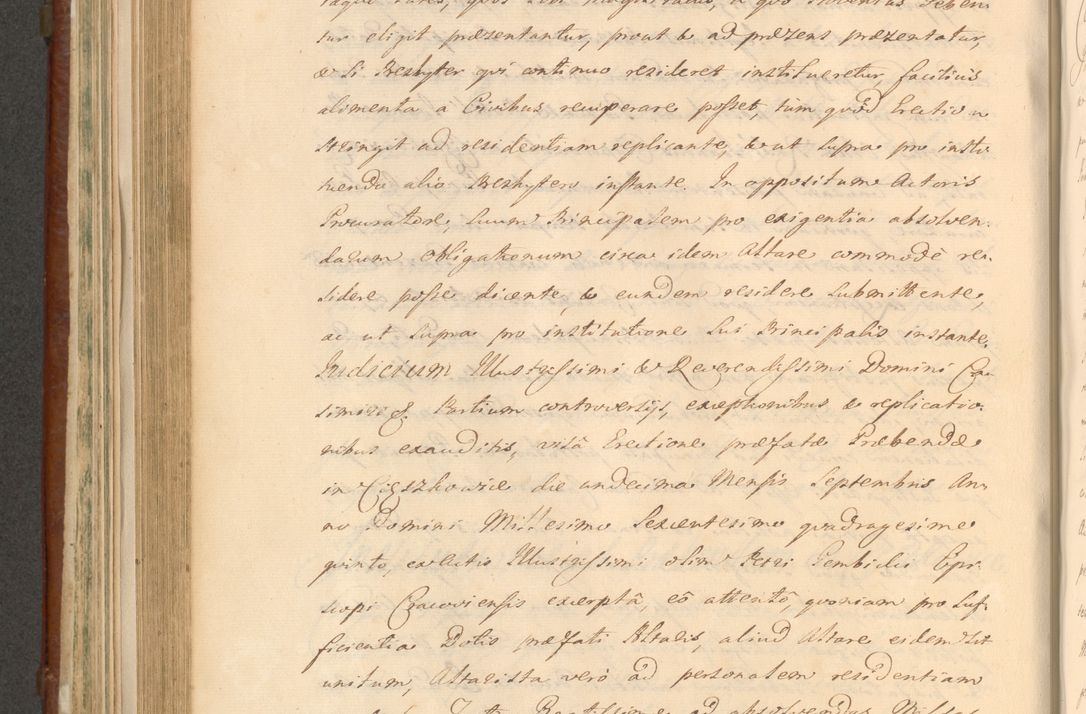 Zdjęcie nr 716 dla obiektu archiwalnego: Acta actorum episcopalium R. D. Casimiri a Łubna Łubiński, episcopi Cracoviensis, ducis Severiae ab anno 1714 ad annum 1719 conscripta. Volumen II