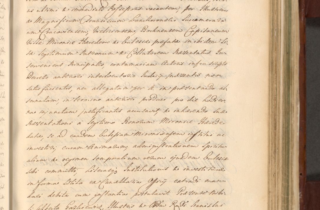 Zdjęcie nr 715 dla obiektu archiwalnego: Acta actorum episcopalium R. D. Casimiri a Łubna Łubiński, episcopi Cracoviensis, ducis Severiae ab anno 1714 ad annum 1719 conscripta. Volumen II