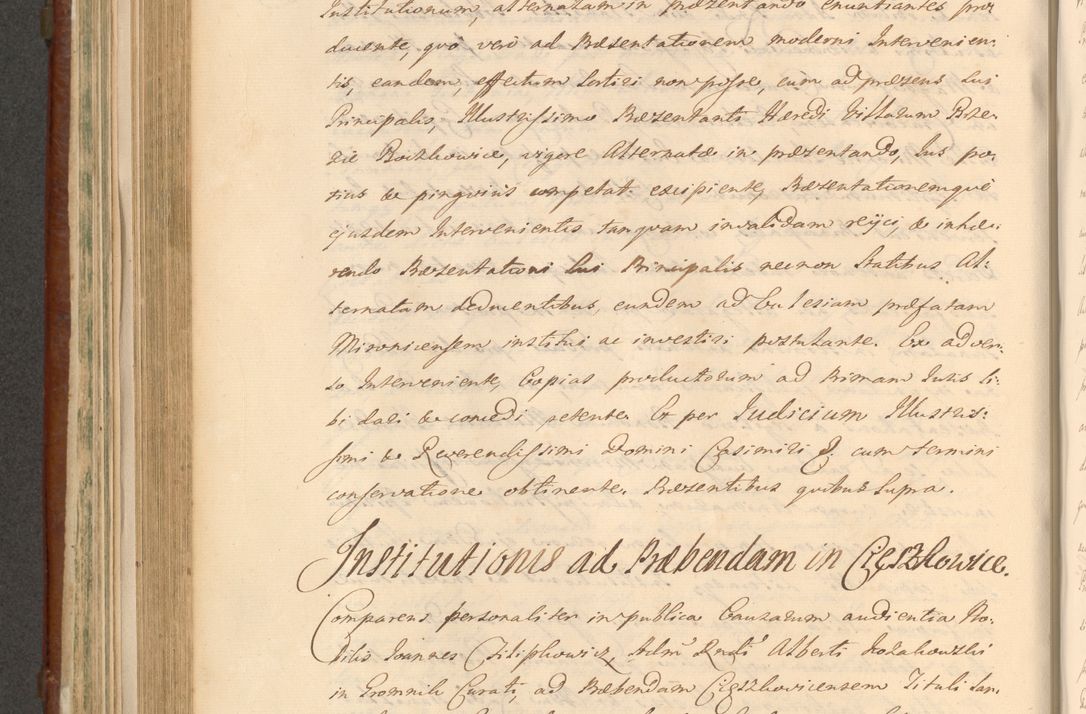 Zdjęcie nr 714 dla obiektu archiwalnego: Acta actorum episcopalium R. D. Casimiri a Łubna Łubiński, episcopi Cracoviensis, ducis Severiae ab anno 1714 ad annum 1719 conscripta. Volumen II
