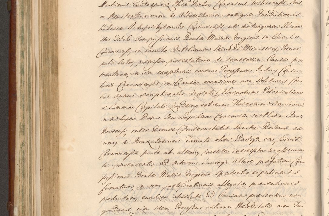 Zdjęcie nr 708 dla obiektu archiwalnego: Acta actorum episcopalium R. D. Casimiri a Łubna Łubiński, episcopi Cracoviensis, ducis Severiae ab anno 1714 ad annum 1719 conscripta. Volumen II
