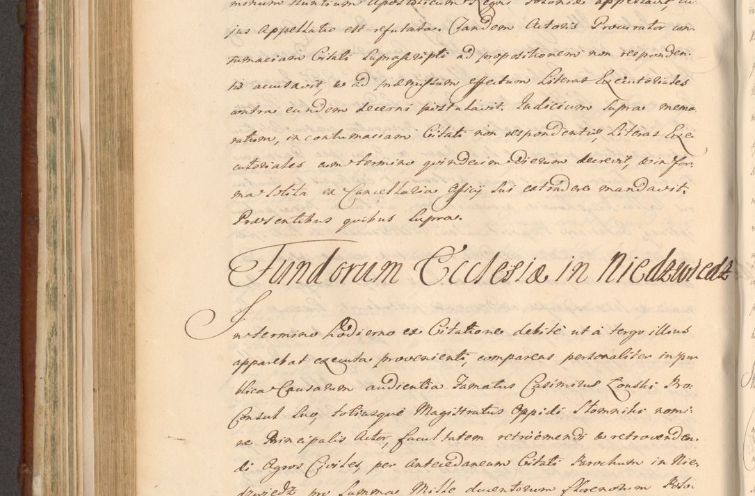Zdjęcie nr 704 dla obiektu archiwalnego: Acta actorum episcopalium R. D. Casimiri a Łubna Łubiński, episcopi Cracoviensis, ducis Severiae ab anno 1714 ad annum 1719 conscripta. Volumen II