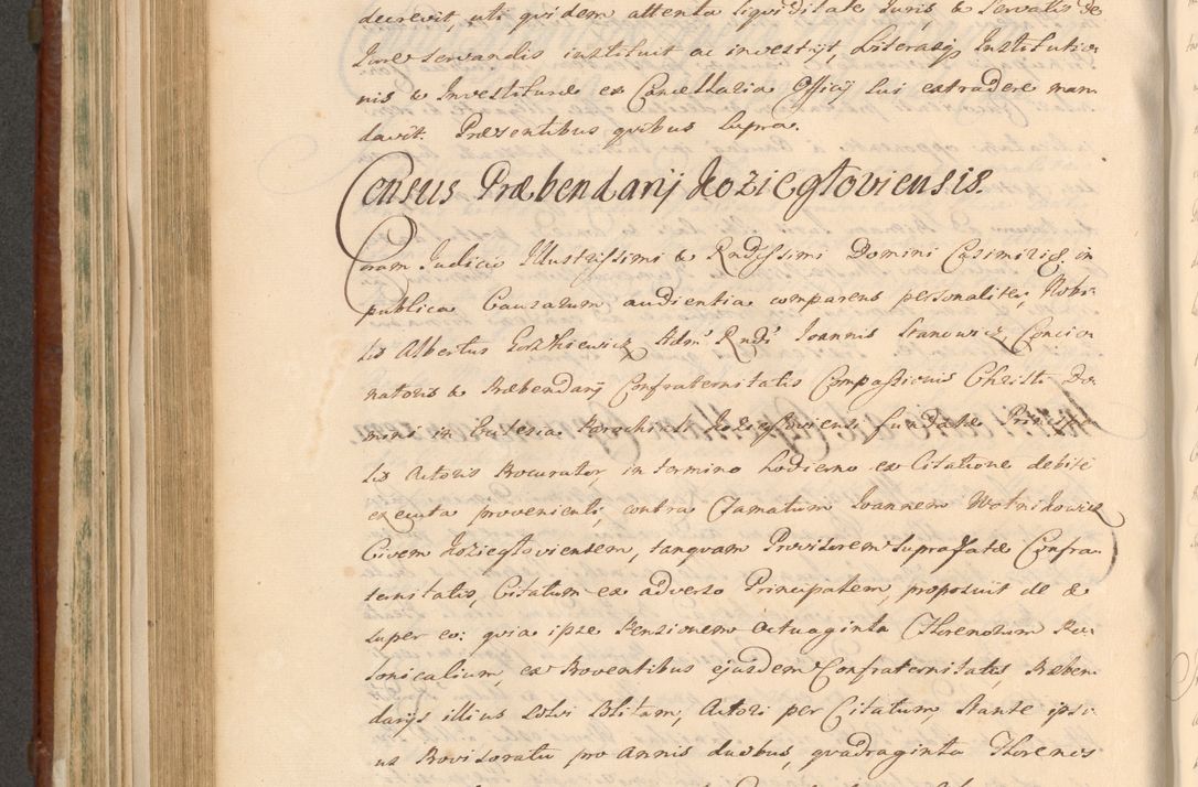 Zdjęcie nr 700 dla obiektu archiwalnego: Acta actorum episcopalium R. D. Casimiri a Łubna Łubiński, episcopi Cracoviensis, ducis Severiae ab anno 1714 ad annum 1719 conscripta. Volumen II