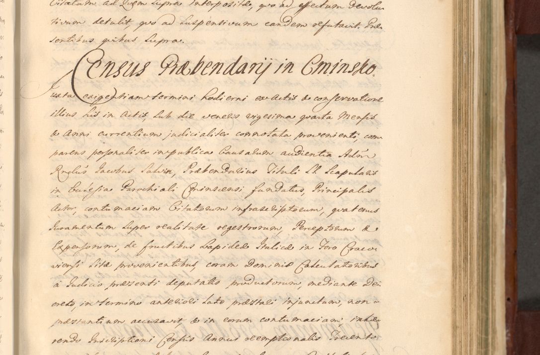 Zdjęcie nr 695 dla obiektu archiwalnego: Acta actorum episcopalium R. D. Casimiri a Łubna Łubiński, episcopi Cracoviensis, ducis Severiae ab anno 1714 ad annum 1719 conscripta. Volumen II