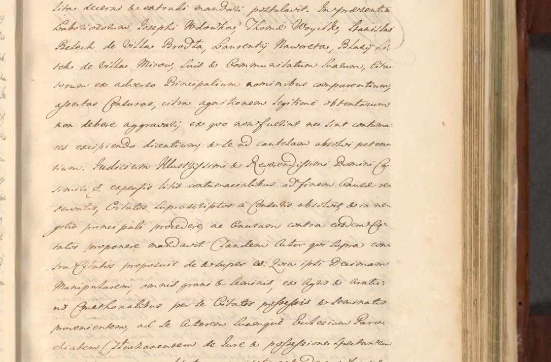Zdjęcie nr 697 dla obiektu archiwalnego: Acta actorum episcopalium R. D. Casimiri a Łubna Łubiński, episcopi Cracoviensis, ducis Severiae ab anno 1714 ad annum 1719 conscripta. Volumen II