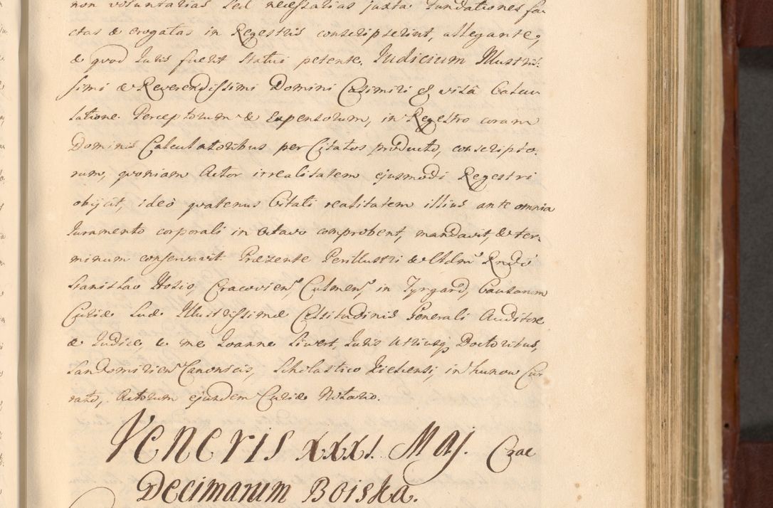 Zdjęcie nr 691 dla obiektu archiwalnego: Acta actorum episcopalium R. D. Casimiri a Łubna Łubiński, episcopi Cracoviensis, ducis Severiae ab anno 1714 ad annum 1719 conscripta. Volumen II