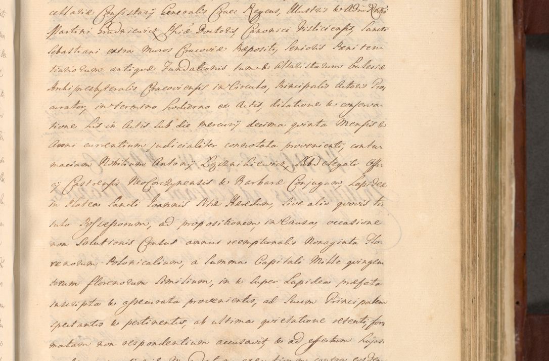 Zdjęcie nr 683 dla obiektu archiwalnego: Acta actorum episcopalium R. D. Casimiri a Łubna Łubiński, episcopi Cracoviensis, ducis Severiae ab anno 1714 ad annum 1719 conscripta. Volumen II