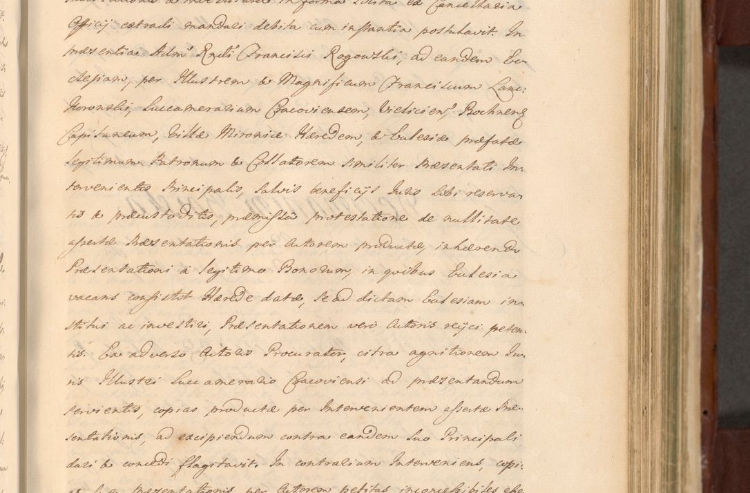 Zdjęcie nr 685 dla obiektu archiwalnego: Acta actorum episcopalium R. D. Casimiri a Łubna Łubiński, episcopi Cracoviensis, ducis Severiae ab anno 1714 ad annum 1719 conscripta. Volumen II