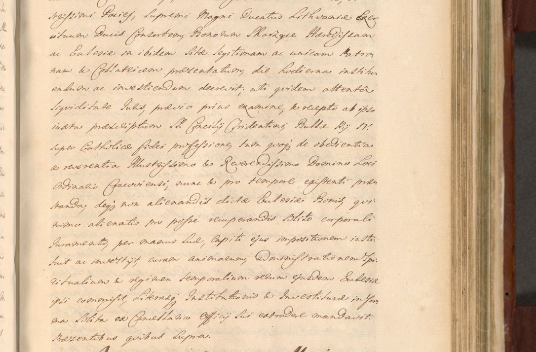 Zdjęcie nr 681 dla obiektu archiwalnego: Acta actorum episcopalium R. D. Casimiri a Łubna Łubiński, episcopi Cracoviensis, ducis Severiae ab anno 1714 ad annum 1719 conscripta. Volumen II