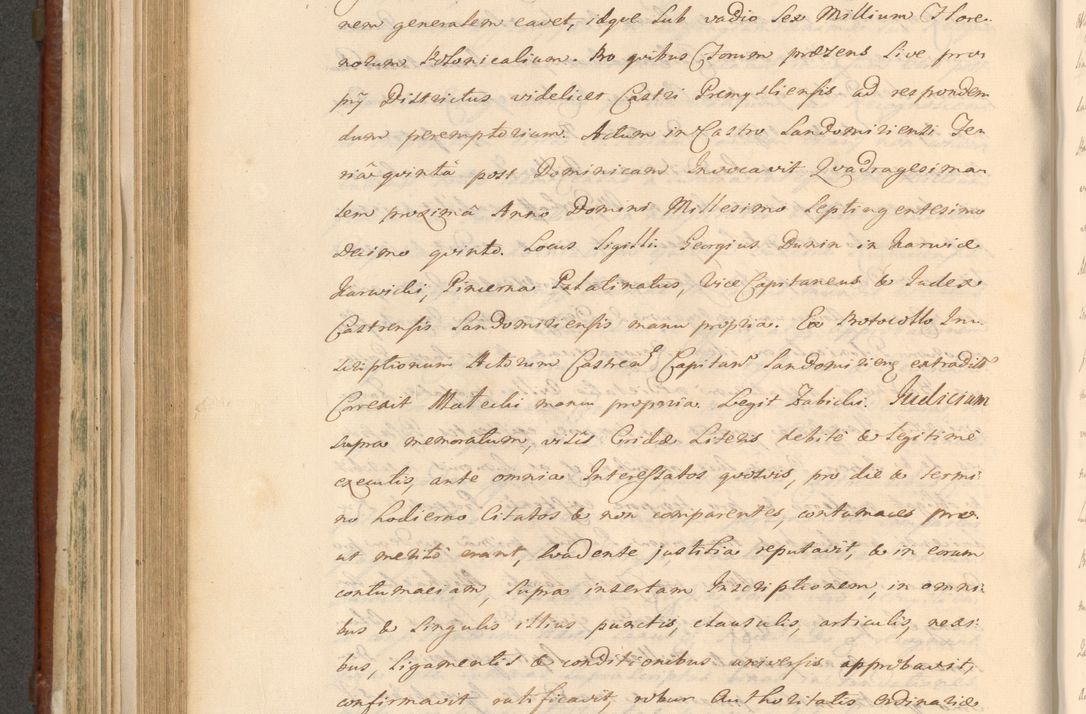 Zdjęcie nr 676 dla obiektu archiwalnego: Acta actorum episcopalium R. D. Casimiri a Łubna Łubiński, episcopi Cracoviensis, ducis Severiae ab anno 1714 ad annum 1719 conscripta. Volumen II