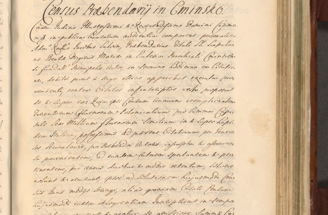 Zdjęcie nr 656 dla obiektu archiwalnego: Acta actorum episcopalium R. D. Casimiri a Łubna Łubiński, episcopi Cracoviensis, ducis Severiae ab anno 1714 ad annum 1719 conscripta. Volumen II