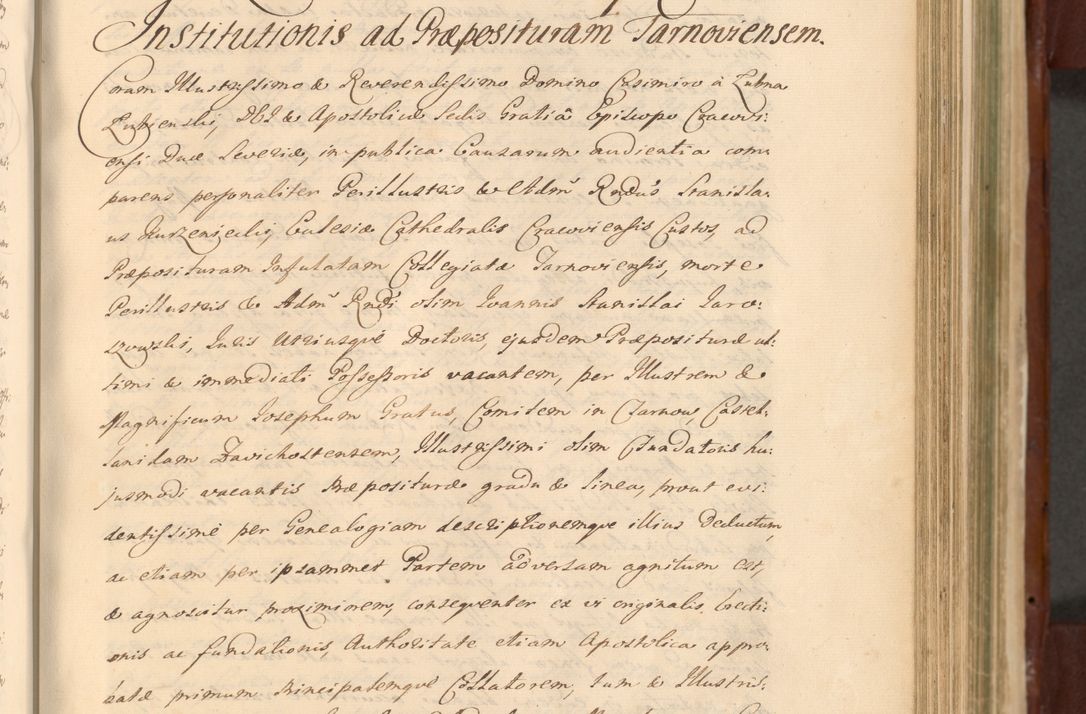 Zdjęcie nr 658 dla obiektu archiwalnego: Acta actorum episcopalium R. D. Casimiri a Łubna Łubiński, episcopi Cracoviensis, ducis Severiae ab anno 1714 ad annum 1719 conscripta. Volumen II