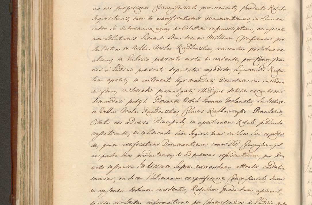 Zdjęcie nr 644 dla obiektu archiwalnego: Acta actorum episcopalium R. D. Casimiri a Łubna Łubiński, episcopi Cracoviensis, ducis Severiae ab anno 1714 ad annum 1719 conscripta. Volumen II