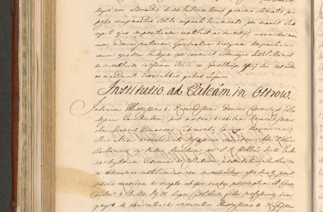 Zdjęcie nr 647 dla obiektu archiwalnego: Acta actorum episcopalium R. D. Casimiri a Łubna Łubiński, episcopi Cracoviensis, ducis Severiae ab anno 1714 ad annum 1719 conscripta. Volumen II
