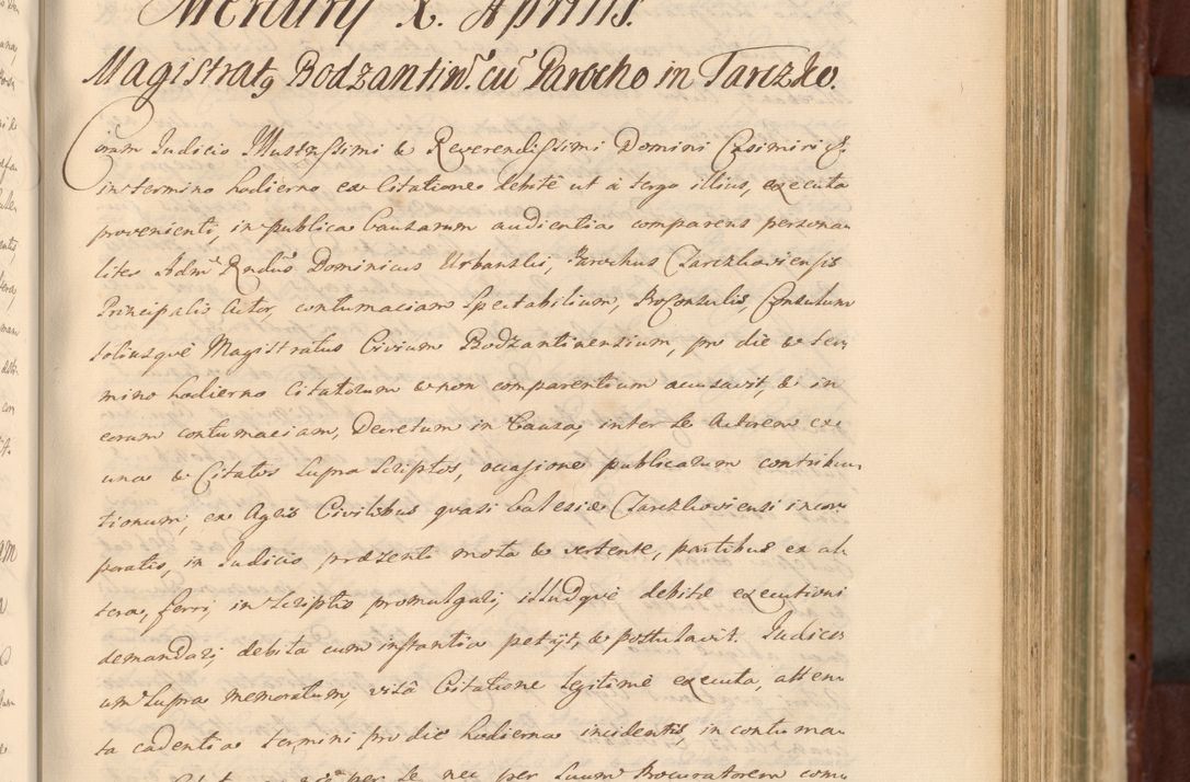 Zdjęcie nr 641 dla obiektu archiwalnego: Acta actorum episcopalium R. D. Casimiri a Łubna Łubiński, episcopi Cracoviensis, ducis Severiae ab anno 1714 ad annum 1719 conscripta. Volumen II