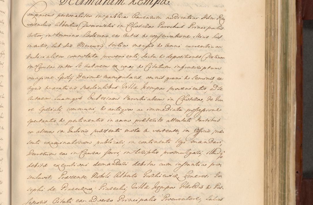 Zdjęcie nr 637 dla obiektu archiwalnego: Acta actorum episcopalium R. D. Casimiri a Łubna Łubiński, episcopi Cracoviensis, ducis Severiae ab anno 1714 ad annum 1719 conscripta. Volumen II