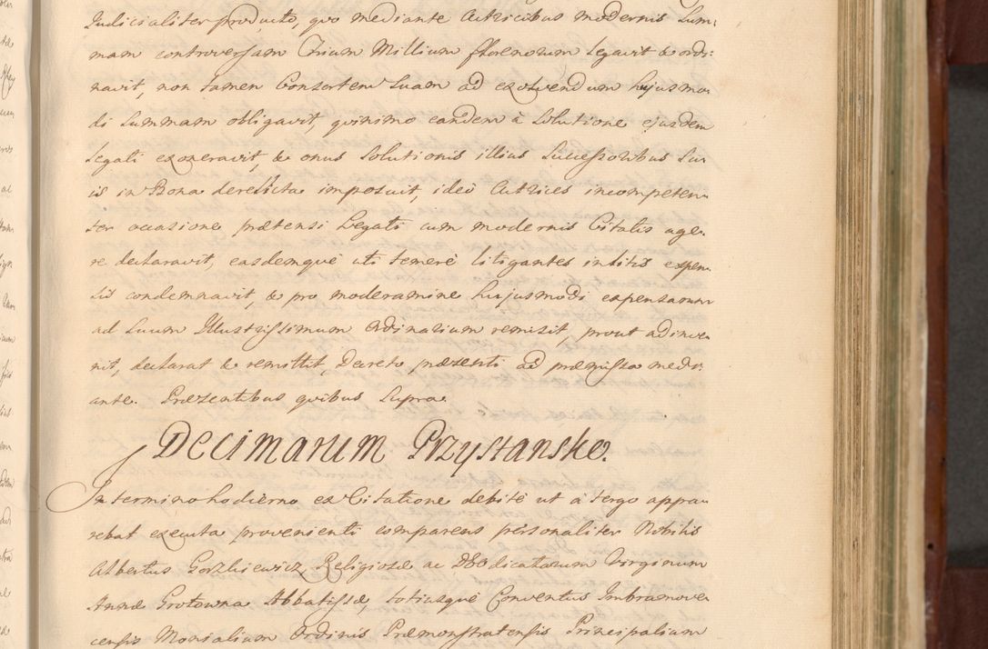 Zdjęcie nr 635 dla obiektu archiwalnego: Acta actorum episcopalium R. D. Casimiri a Łubna Łubiński, episcopi Cracoviensis, ducis Severiae ab anno 1714 ad annum 1719 conscripta. Volumen II