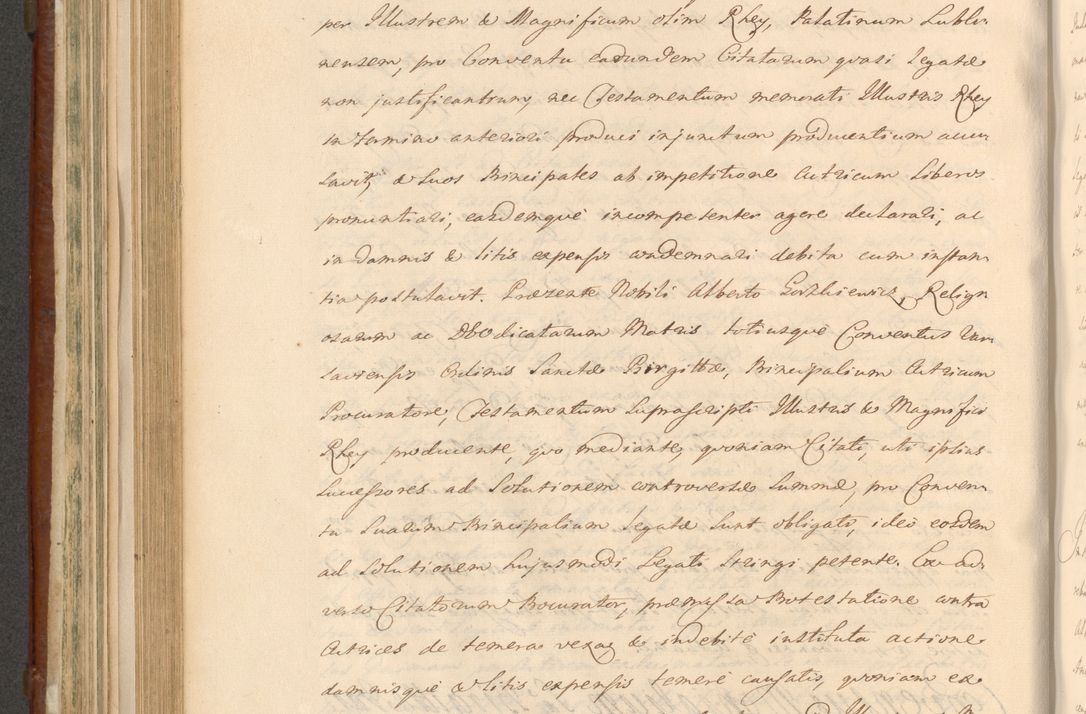 Zdjęcie nr 632 dla obiektu archiwalnego: Acta actorum episcopalium R. D. Casimiri a Łubna Łubiński, episcopi Cracoviensis, ducis Severiae ab anno 1714 ad annum 1719 conscripta. Volumen II