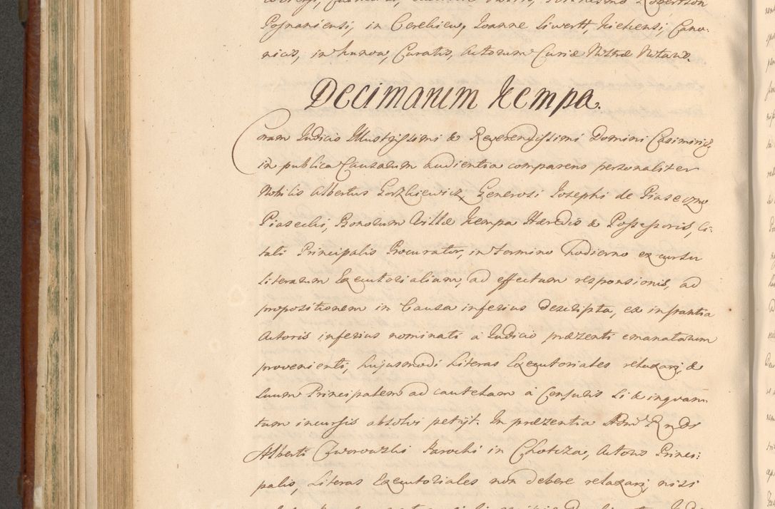 Zdjęcie nr 628 dla obiektu archiwalnego: Acta actorum episcopalium R. D. Casimiri a Łubna Łubiński, episcopi Cracoviensis, ducis Severiae ab anno 1714 ad annum 1719 conscripta. Volumen II