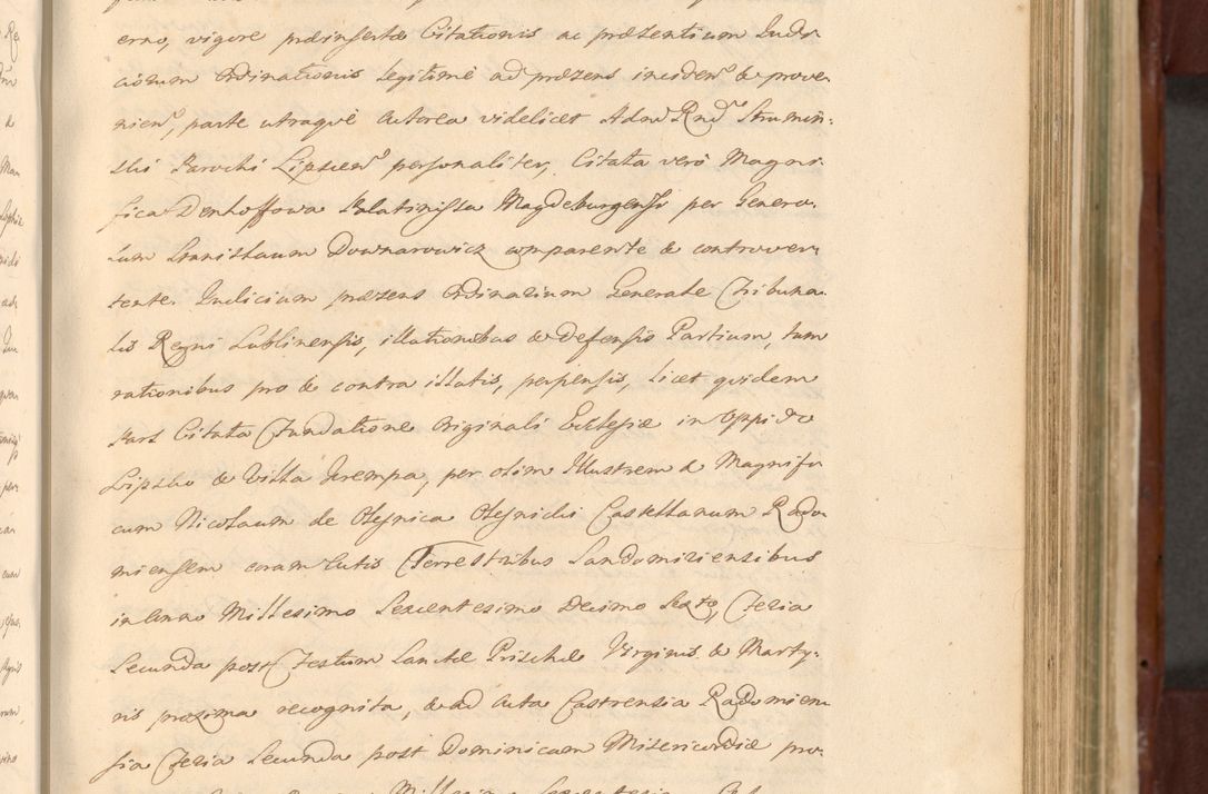 Zdjęcie nr 625 dla obiektu archiwalnego: Acta actorum episcopalium R. D. Casimiri a Łubna Łubiński, episcopi Cracoviensis, ducis Severiae ab anno 1714 ad annum 1719 conscripta. Volumen II