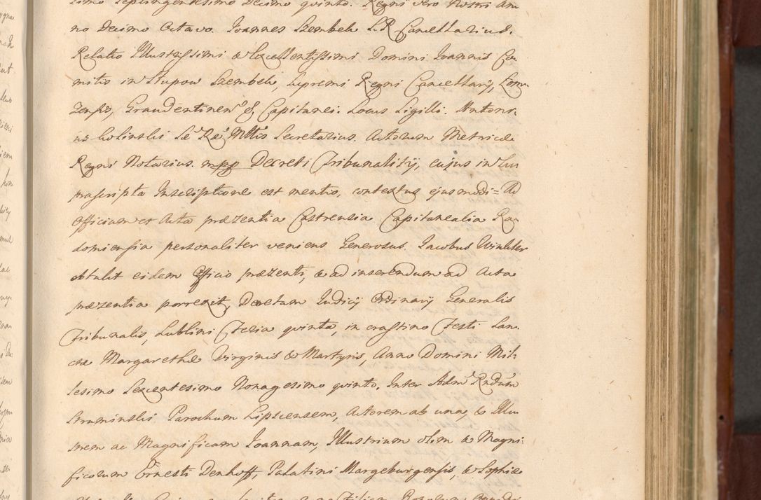 Zdjęcie nr 623 dla obiektu archiwalnego: Acta actorum episcopalium R. D. Casimiri a Łubna Łubiński, episcopi Cracoviensis, ducis Severiae ab anno 1714 ad annum 1719 conscripta. Volumen II