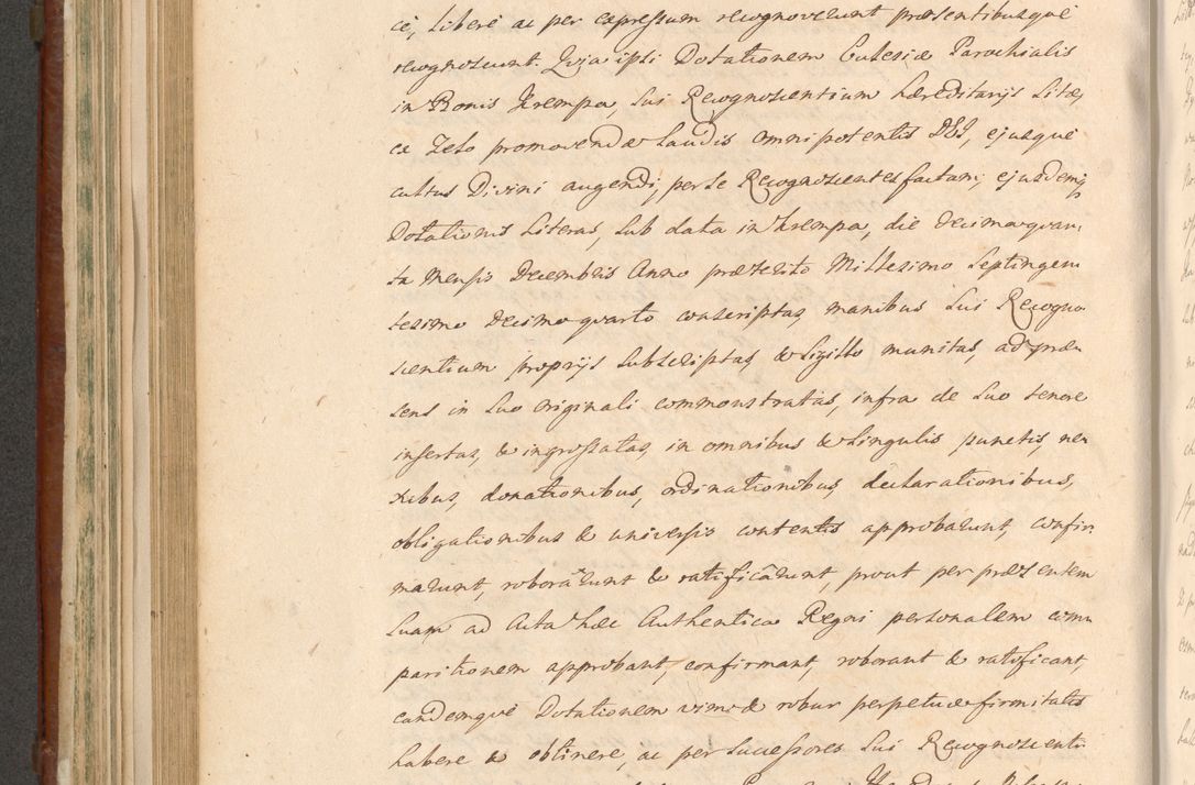 Zdjęcie nr 616 dla obiektu archiwalnego: Acta actorum episcopalium R. D. Casimiri a Łubna Łubiński, episcopi Cracoviensis, ducis Severiae ab anno 1714 ad annum 1719 conscripta. Volumen II