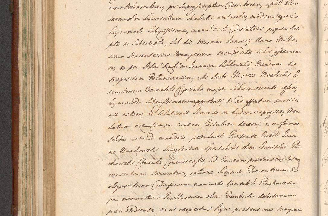 Zdjęcie nr 612 dla obiektu archiwalnego: Acta actorum episcopalium R. D. Casimiri a Łubna Łubiński, episcopi Cracoviensis, ducis Severiae ab anno 1714 ad annum 1719 conscripta. Volumen II