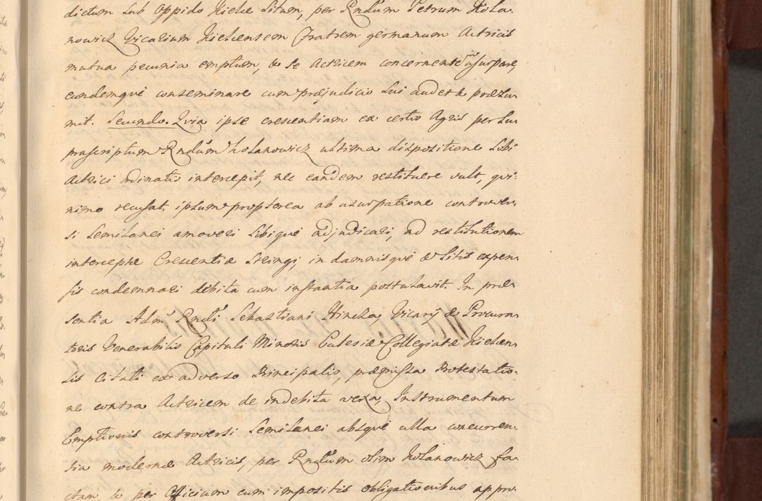 Zdjęcie nr 609 dla obiektu archiwalnego: Acta actorum episcopalium R. D. Casimiri a Łubna Łubiński, episcopi Cracoviensis, ducis Severiae ab anno 1714 ad annum 1719 conscripta. Volumen II