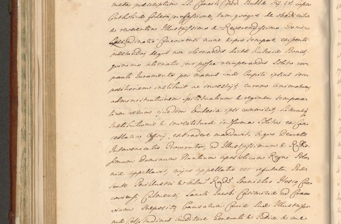 Zdjęcie nr 606 dla obiektu archiwalnego: Acta actorum episcopalium R. D. Casimiri a Łubna Łubiński, episcopi Cracoviensis, ducis Severiae ab anno 1714 ad annum 1719 conscripta. Volumen II