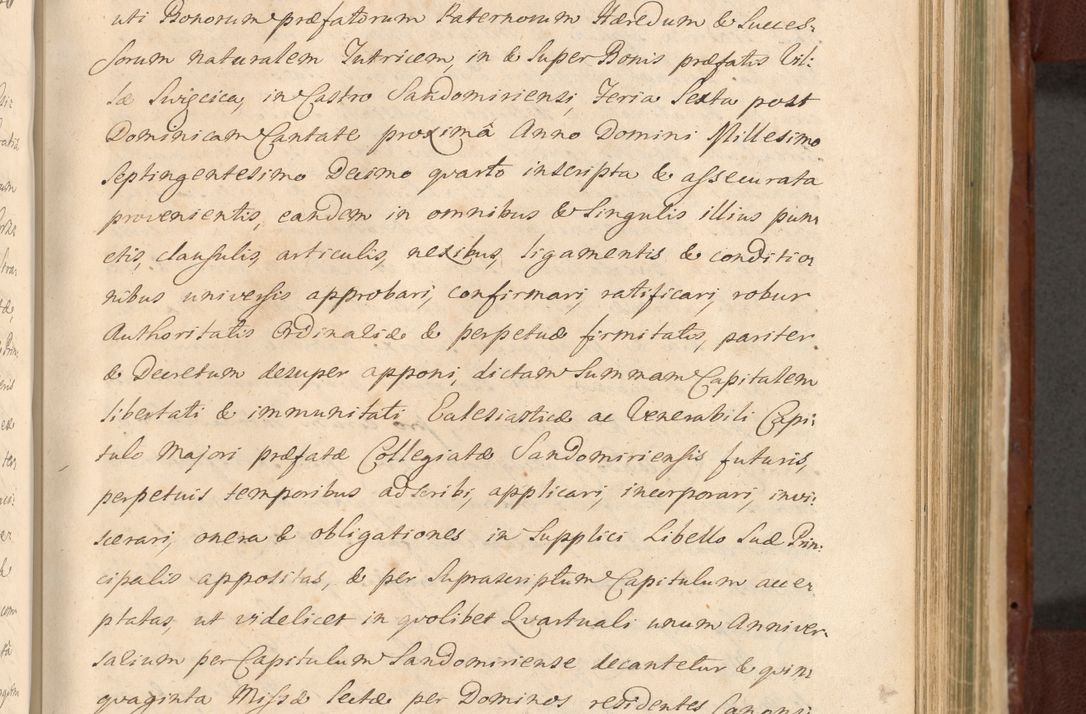 Zdjęcie nr 1000 dla obiektu archiwalnego: Acta actorum episcopalium R. D. Casimiri a Łubna Łubiński, episcopi Cracoviensis, ducis Severiae ab anno 1714 ad annum 1719 conscripta. Volumen II